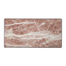 Elegant diep Roos en wit marmer