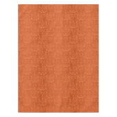 Elegant diep Sinaasappel Damask Pattern Tafelkleed (Voorkant)