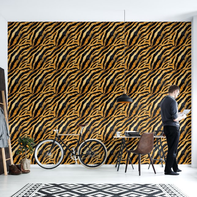 Elegant Dier Prints Digitale Papieren Patronen Behang (Woonkamer)