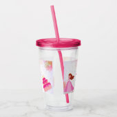 Elegant Disney princess birthday Acryl Drinkbeker (Links)