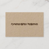 Elegant Distress Text Corporate Modern Sjabloon Visitekaartje (Voorkant)