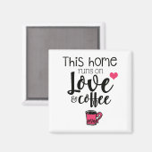 Elegant Dit huis draait op de liefdesvriendje en d Magneet (Voorkant / Achterkant)