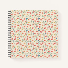 Elegant  Ditsy Floral | Laptop Notitieboek