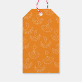 Elegant Diwali Cadeaulabel (Achterkant)
