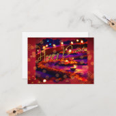 Elegant Diwali-kaart Kaart (Voorkant / Achterkant in situ)