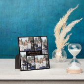 Elegant DIY 6 Afbeelding Plaque Black Roos Gold Fotoplaat (Insitu)