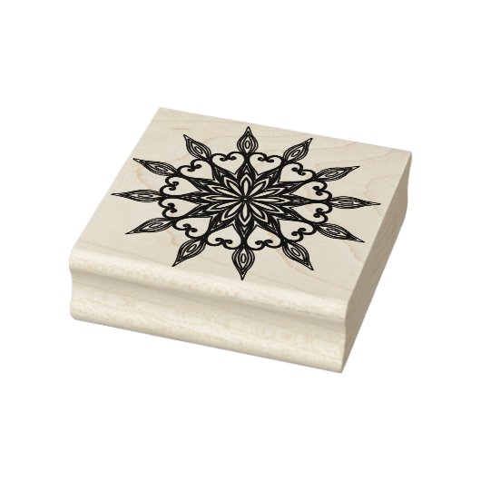 Elegant DIY Scrapbooking Journaling Mandala Yoga Rubberstempel (Stempel)