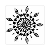 Elegant DIY Scrapbooking Journaling Mandala Yoga Rubberstempel (Afrduk)