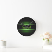Elegant DJ Wall Clock Ronde Klok (Huis)