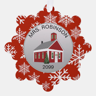 Elegant Docent Principal Papier Ornament Gift Kaar