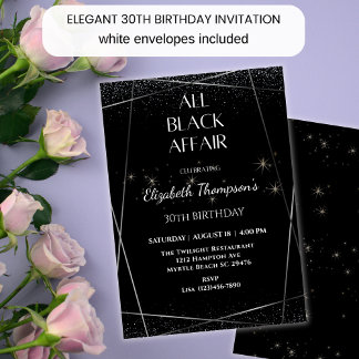 Elegant Doctor Retirement Party Black and White in Kaart