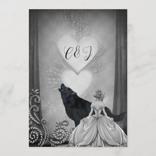 Elegant donker design menu (Achterkant)