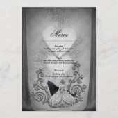 Elegant donker design menu (Voorkant)