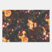 Elegant  donker humeurig Nederlands kunstfruit Inpakpapier Vel (Voorkant 2)