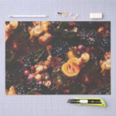 Elegant  donker humeurig Nederlands kunstfruit Tissuepapier (Craft)