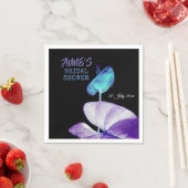 Elegant donker, Vrijgezellenfeest papier servet (Insitu)