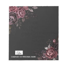 Elegant Donker Zwart Romantisch Roos Bloemendesign