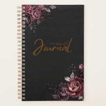 Elegant Donker Zwart Romantisch Roos Bloemendesign