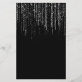 Elegant donkerblanco flyer (Voorkant)