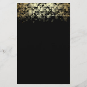 Elegant donkerblanco flyer