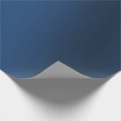 Elegant donkerblauw verloop cadeaupapier (Hoek)