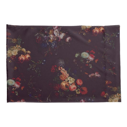 Elegant  Donkere magenta Bourgogne Kussensloop (Achterkant-Rechts)