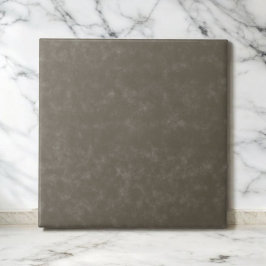 Elegant donkergrijs Sinaasappel Waterverf marmer Tegeltje