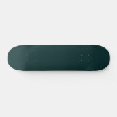 Elegant donkergroen persoonlijk skateboard (Horizontaal)