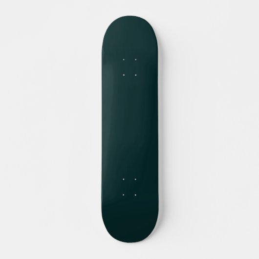 Elegant donkergroen persoonlijk skateboard (Voorkant)