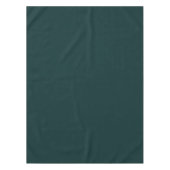 Elegant donkergroen tafelkleed (Voorkant)