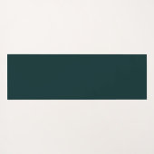 Elegant donkergroen yogamat (Achterkant (horizontaal))