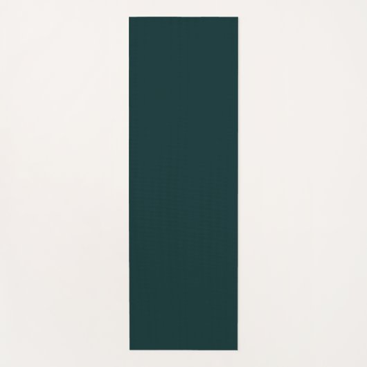 Elegant donkergroen yogamat (Voorkant)