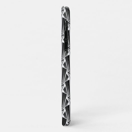 Elegant donkerkunstdeco abstracte geometrische ele Case-Mate iPhone case (Achterkant/links)