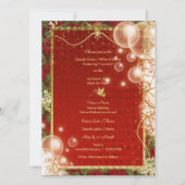 Elegant Dove peace zwaait kerstfeest Kaart (Achterkant)