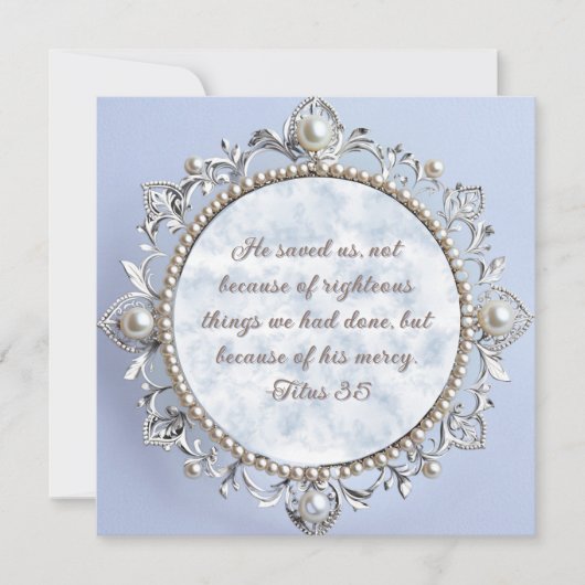 Elegant  downloadbaar Zilver Lijst Feestdagenkaart (Voorkant)