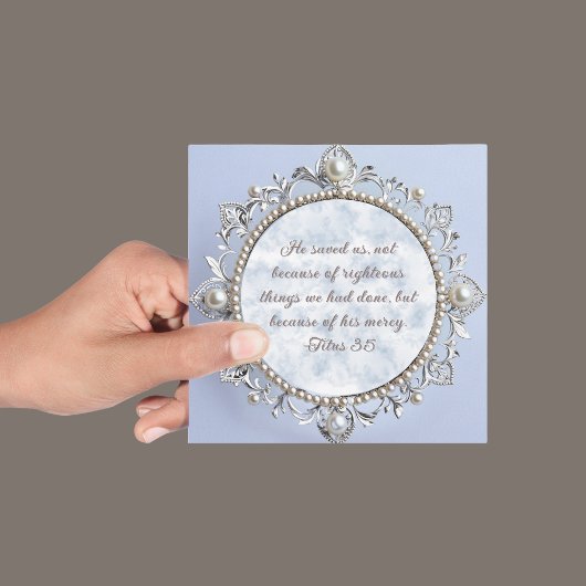 Elegant  downloadbaar Zilver Lijst Feestdagenkaart