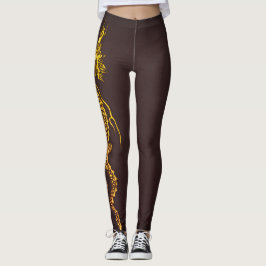 Elegant Dragon Leggings