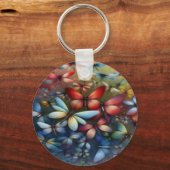 Elegant Dragonflies Keychain (Achterkant)