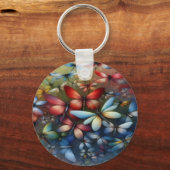 Elegant Dragonflies Keychain (Voorkant)