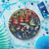 Elegant Dragonflies Papieren Bordje (Feest)