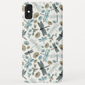 Elegant Dragonflies Patroon Case-Mate iPhone Case (Achterkant)