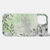 Elegant Dragonfly Floral Pattern Case-Mate iPhone Case (Achterkant (horizontaal))