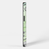 Elegant Dragonfly Floral Pattern iPhone Hoesje (Rechterkant)