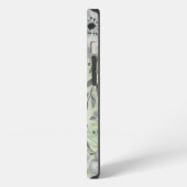 Elegant Dragonfly Floral Pattern iPhone Hoesje (Linkerkant)