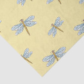 Elegant Dragonfly Patroon Weefsel Papier voor Gift (Detail)