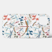 Elegant Dragonfly Pattern Art Case-Mate iPhone Case (Achterkant (horizontaal))