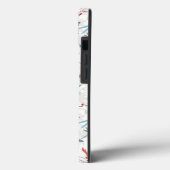 Elegant Dragonfly Pattern Art Case-Mate iPhone Case (Achterkant / Links)