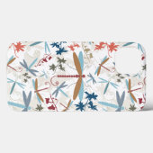 Elegant Dragonfly Pattern Art Case-Mate iPhone Case (Achterkant (horizontaal))