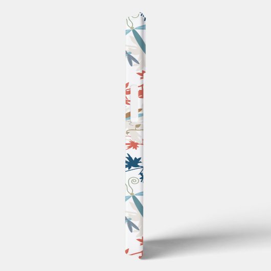 Elegant Dragonfly Pattern Art Case-Mate iPhone Case (Achterkant / Rechts)