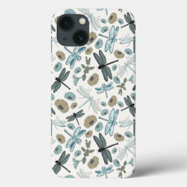 Elegant Dragonfly Pattern Case-Mate iPhone Case